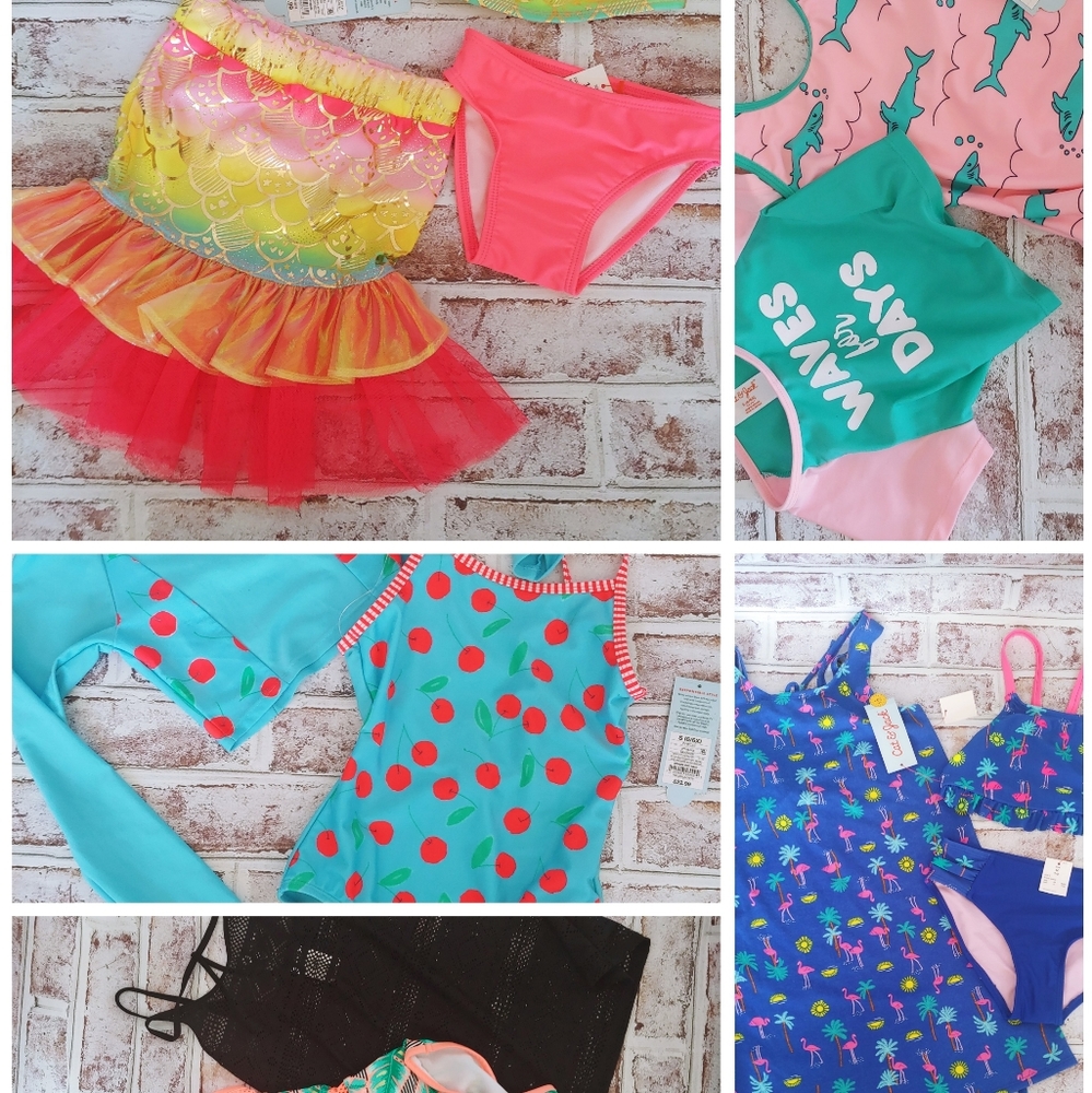 Girls swim wear sets